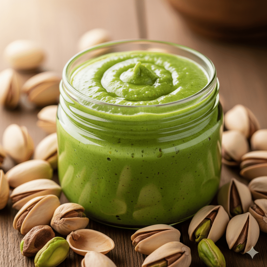 زبدة البستاشيو (الفستق)