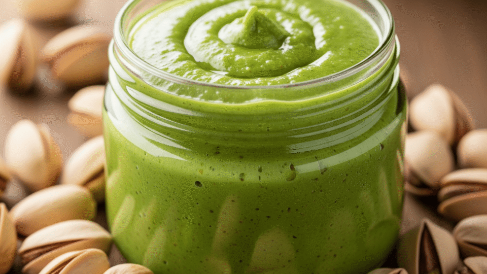 زبدة البستاشيو (الفستق)