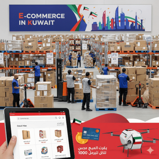 التجارة الإلكترونية في الكويت: اهتمام العملاء وطرق تسويق المنتجات