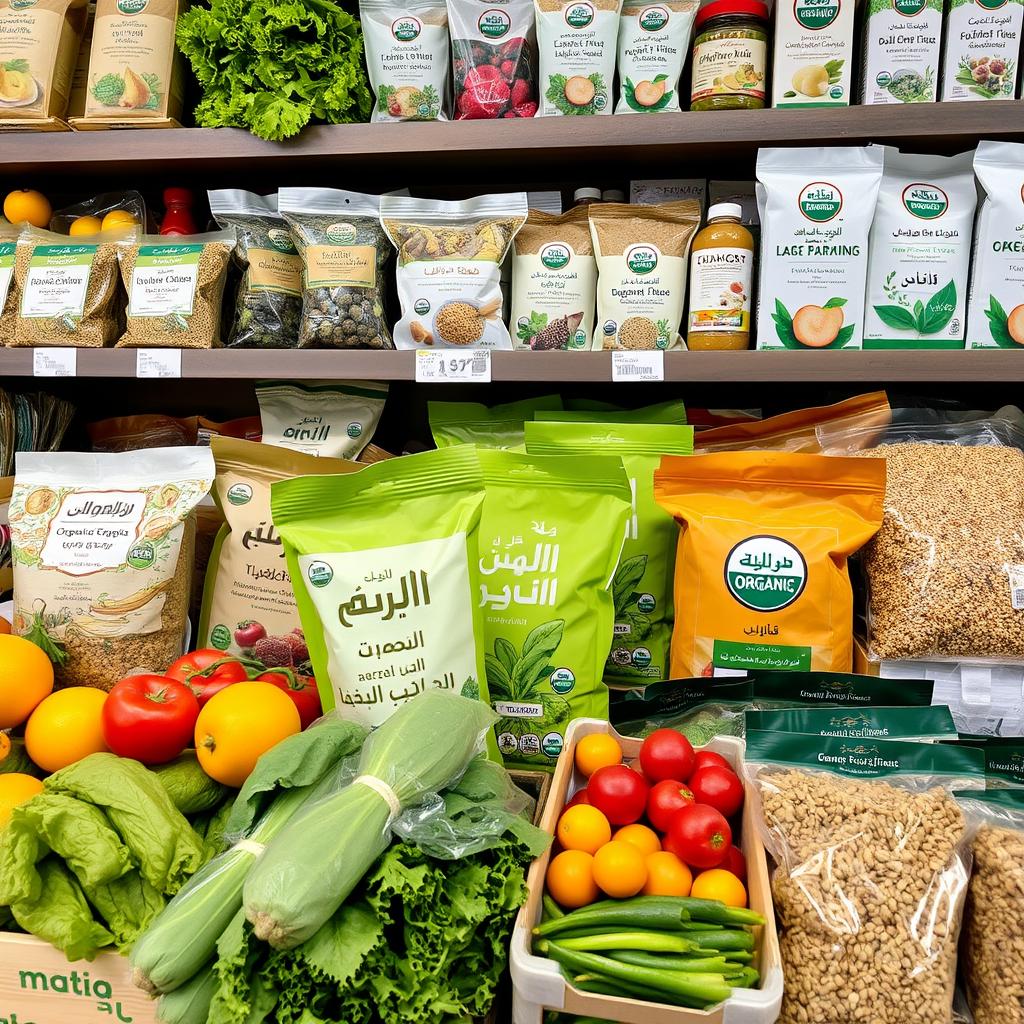 المنتجات العضوية في متجر كارت المنتجات العضوية في متجر كارت