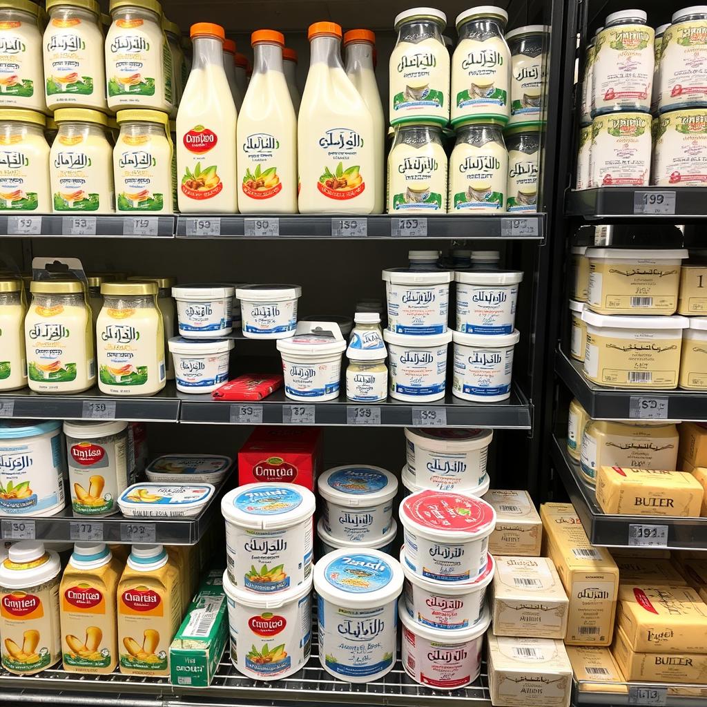 منتجات الألبان والأجبان في متجر كارت منتجات الألبان والأجبان في متجر كارت