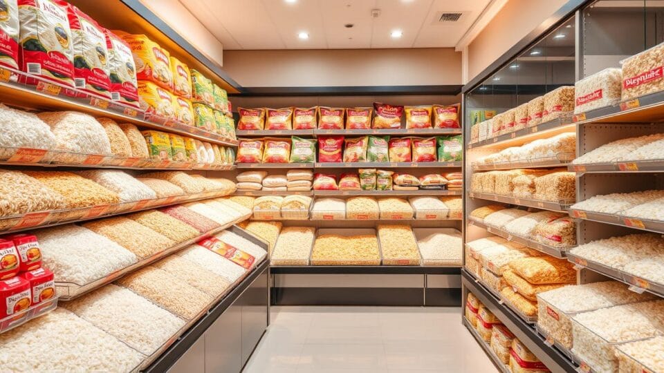 انواع الرز (العيش في متجر كارت