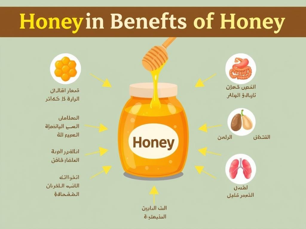 توضيح للفوائد الصحية لأفضل أنواع العسل في الكويت