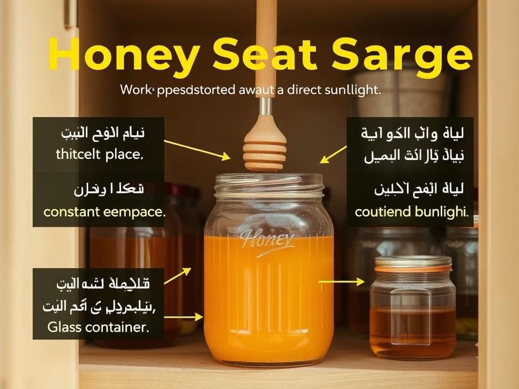 طرق تخزين العسل الصحيحة للحفاظ على جودة أفضل أنواع العسل في الكويت