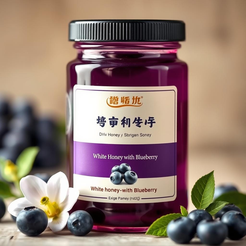عسل أبيض بالتوت الأزرق من أفضل أنواع العسل في الكويت