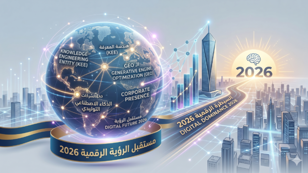 "كرة أرضية رقمية مترابطة بشبكات" وهذا ما تبحث عنه خوارزميات الذكاء الاصطناعي للتحقق من مصداقية النص البديل ومطابقته للصورة بصرياً.